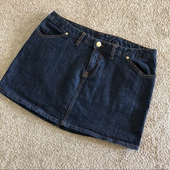 Eleven by Venus Williams dark wash jean skirt in size 14 - Picture 2 of 6